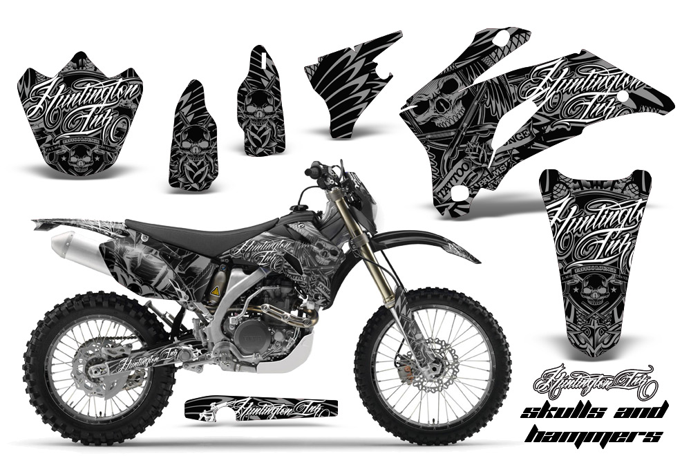 Yamaha WR250F WR450F 07-11 Graphics Kit HISH S NPs